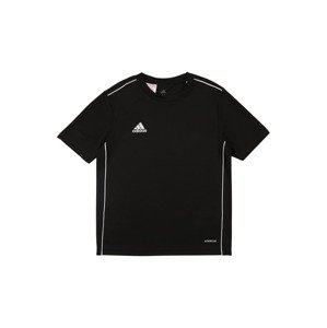 ADIDAS PERFORMANCE Funkčné tričko 'Core18'  čierna / biela