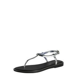 Miss KG Remienkové sandále 'DELTA'  čierna / strieborná