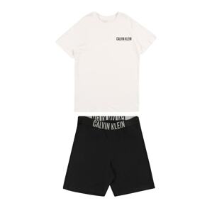 Calvin Klein Underwear Pyjamaset  biela / čierna