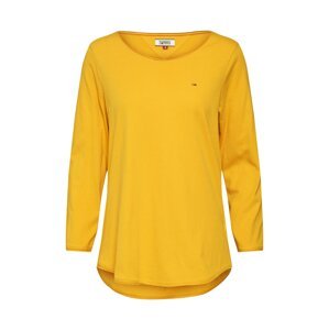 Tommy Jeans Tričko  zlatá žltá