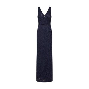 STAR NIGHT Abendkleid 'long dress lace & sequins'  námornícka modrá