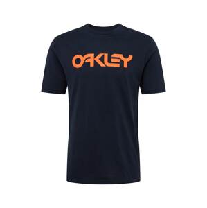 OAKLEY Funkčné tričko 'Mark II'  svetlooranžová / tmavomodrá