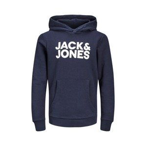 Jack & Jones Junior Sweatshirt 'JJECORP'  námornícka modrá