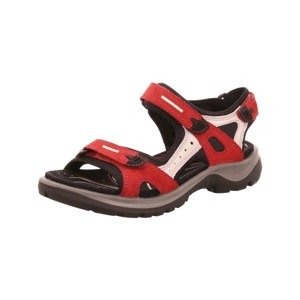 ECCO Trekingové sandále  čierna / béžová / červená