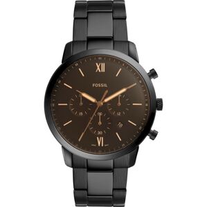 FOSSIL Analógové hodinky 'Neutra Chrono'  hnedá / čierna