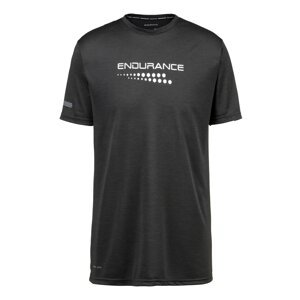 ENDURANCE Funkčné tričko 'Portofino'  čierna / biela