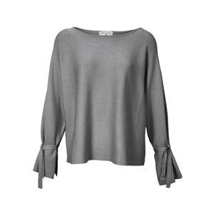 heine Oversize sveter  sivá melírovaná