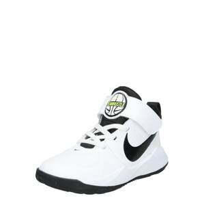 NIKE Športová obuv 'TEAM HUSTLE D 9 (PS)'  čierna / biela