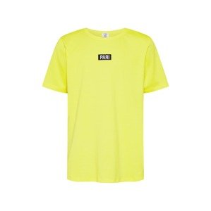 PARI Tričko 'Ben'  biela / žltá / čierna