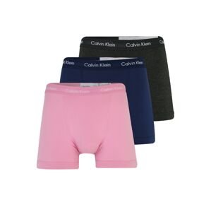 Calvin Klein Underwear Boxerky '3P TRUNK'  modrá / ružová / čierna