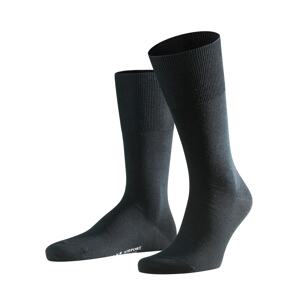 FALKE Ponožky 'Airport'  čierna / biela