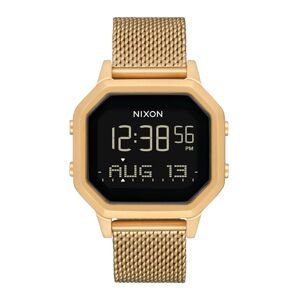 Nixon Digitálne hodinky 'Siren Milanese'  zlatá