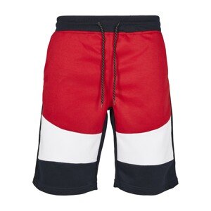 SOUTHPOLE Shorts  biela / námornícka modrá / červená