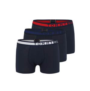 Tommy Hilfiger Underwear Boxerky '3P TRUNK'  biela / červená / tmavomodrá