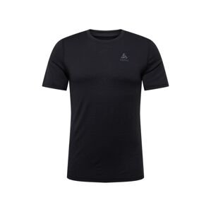 ODLO Funkčné tričko  čierna melírovaná / tmavosivá