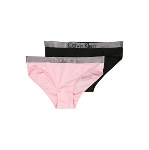 Calvin Klein Underwear Nohavičky '2 PACK BIKINI'  ružová / čierna