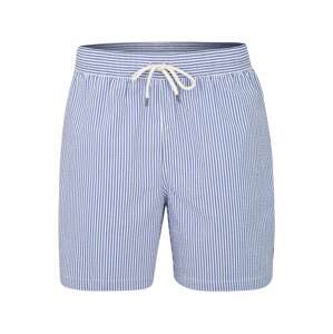 Polo Ralph Lauren Plavecké šortky 'TRAVELER-SWIM'  modrá / biela