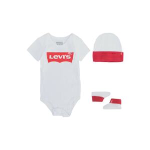 LEVI'S Body 'Classic Batwing Infant 3pc Set'  biela
