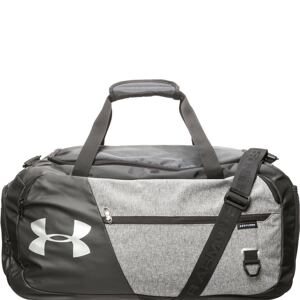 UNDER ARMOUR Športová taška 'Duffel 2.0'  čierna / sivá melírovaná / biela