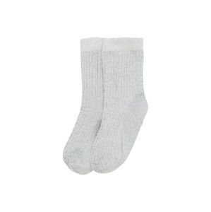 Swedish Stockings Ponožky 'Stella shimmery'  sivá