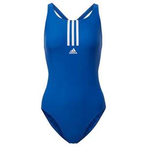 ADIDAS PERFORMANCE Športové jednodielne plavky  kráľovská modrá / biela