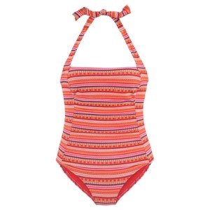 LASCANA Jednodielne plavky  zmiešané farby / oranžová