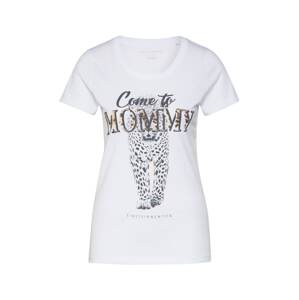 EINSTEIN & NEWTON Tričko 'Mommy T-Shirt'  béžová / čierna / biela