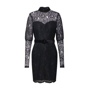 Fashion Union Kokteilové šaty 'MARGERINE'  čierna