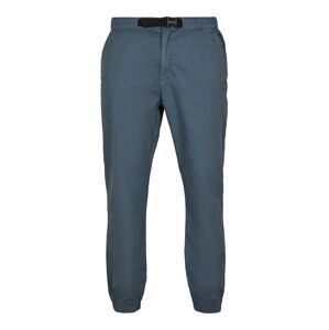 Urban Classics Chino nohavice  modrosivá / čierna