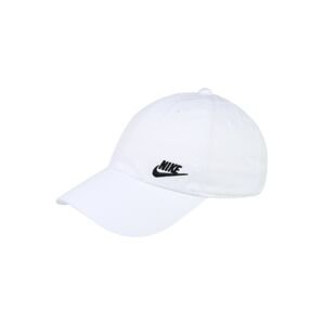 Nike Sportswear Čiapka 'Heritage'  čierna / biela