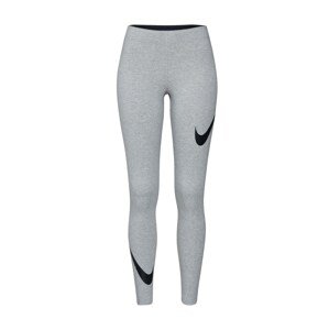 Nike Sportswear Legíny  sivá / čierna