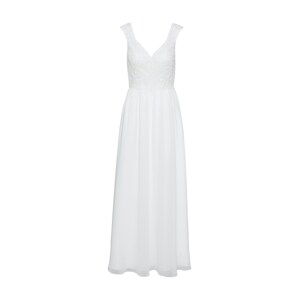 Unique Abendkleid  biela / krémová