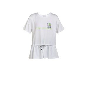 myMo ATHLSR Funkčné tričko  biela / kiwi / sivá