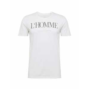 EINSTEIN & NEWTON T-Shirt 'L-Homme Bass'  biela