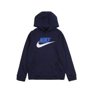 Nike Sportswear Mikina 'CLUB + HBR PO'  námornícka modrá