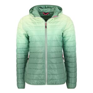 CMP Outdoorová bunda  pastelovo zelená / trávovo zelená / mätová