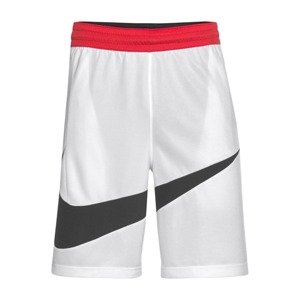 NIKE Športové nohavice  biela / čierna / červená