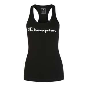 Champion Authentic Athletic Apparel Športový top  biela / čierna