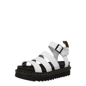Dr. Martens Remienkové sandále 'Blaire'  čierna / biela