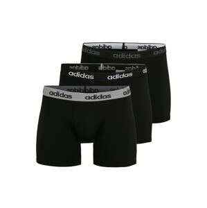 ADIDAS PERFORMANCE Športové nohavičky  čierna / biela / sivá / svetlosivá