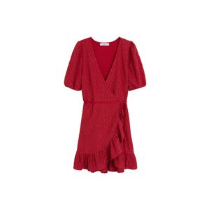MANGO Letné šaty 'Pilar'  červená