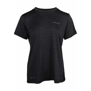 ENDURANCE Funkčné tričko 'Maje'  čierna melírovaná