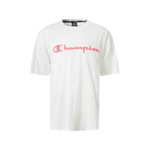 Champion Authentic Athletic Apparel Tričko  ružová / biela