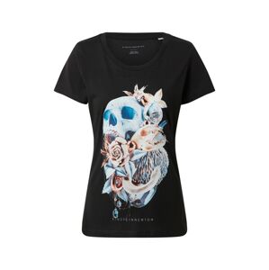 EINSTEIN & NEWTON Tričko 'Sky Skull'  zmiešané farby / čierna