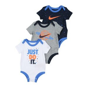 Nike Sportswear Body  námornícka modrá / sivá melírovaná / biela / oranžová