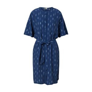 basic apparel Košeľové šaty 'Fleur'  modrá