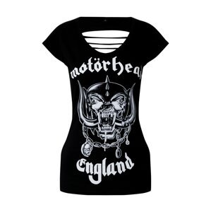 Merchcode Tričko 'Motörhead'  čierna / biela