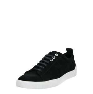 HUGO Sneaker 'Zero_Tenn_sd'  biela / čierna