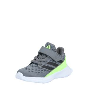 ADIDAS PERFORMANCE Športová obuv 'RapidaRun'  sivá / neónovo zelená / čierna