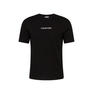 Calvin Klein Tričko 'SHADOW'  biela / čierna